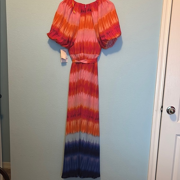 Maison Tara Sunset Striped Maxi Dress - Picture 12 of 12